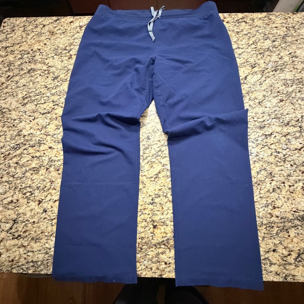 FIGS Technical Collection Livingston Navy Blue Scrub Pants Mens XL ws